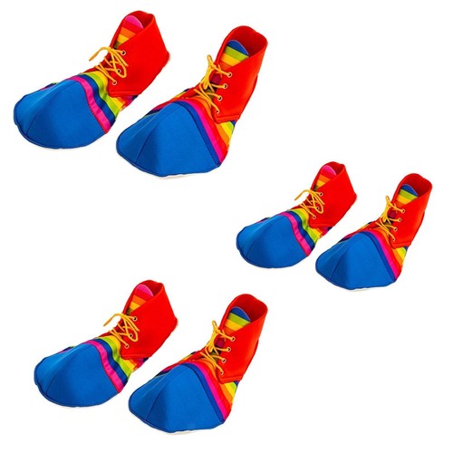 Round head clown shoes - clown,