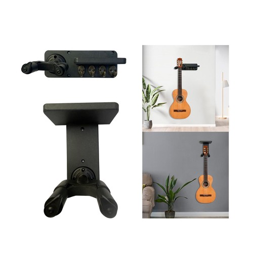 Guitar wall hanger with - guitar,