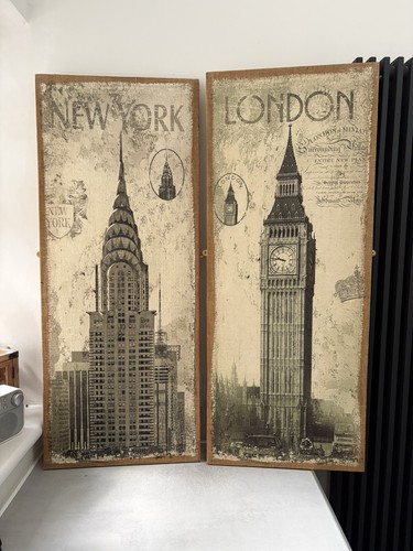 Vintage london new york - &,