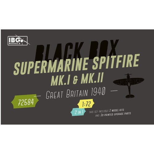 Ibg 72584 supermarine - 72584, spitfire