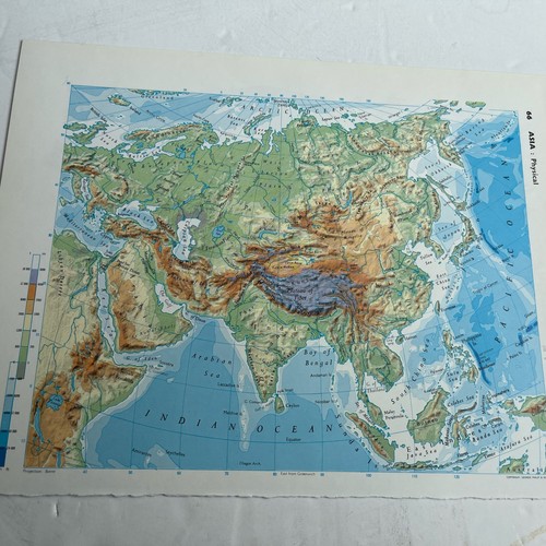 1993 map asia physical gp - map,