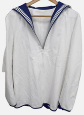 Royal Navy Class 2 II Sailors Jumper Jacket White Ratings RN Cosplay Fancy Dress