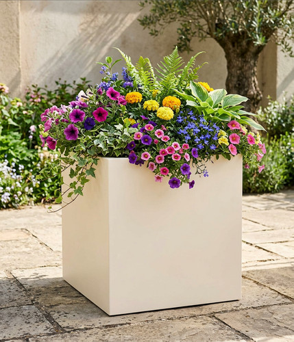 Handmade fibreglass cube