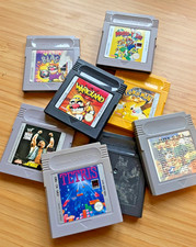 original nintendo game boy 1990's retro games, lot of 8, all working condition