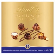Lindt Swiss Luxury Selection Chocolate Box 195g/ 145g