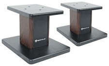 Pair Rockville RHT8D Dark Wood