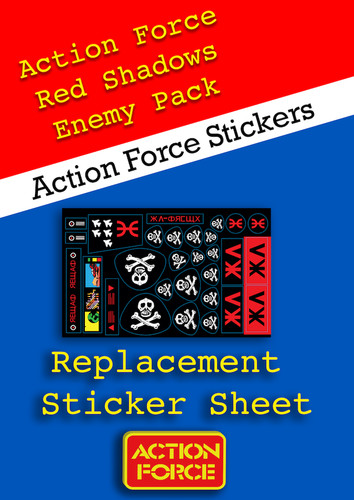 Vintage action force enemy - force,