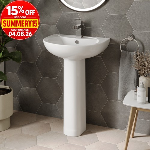 Bathroom wash basin sink full - basin,