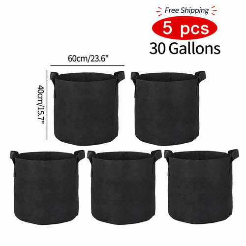 Gallon grow bags - gallon, strawberry