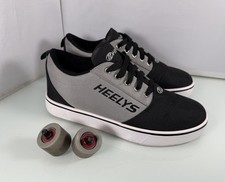 Heelys Pro 20 Men’s Size 8 Black Grey One Wheel Wheelie Skate Shoes Sneakers