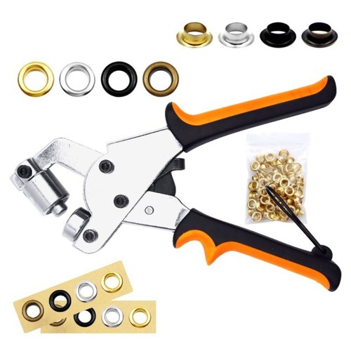 Punch pliers metal eyelets - eyelets, kit