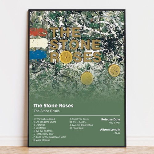 The stone roses album poster - the,