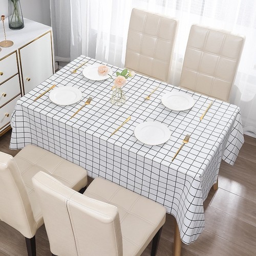 Wipe clean pvc tablecloth - wipe,
