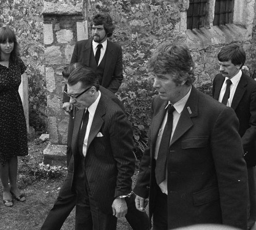 Ronnie kray handcuffed - handcuffed, a