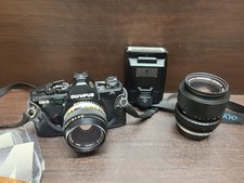 Olympus OM-2 with 1:1.8/50mm lens & 1:4/35-70mm lens