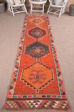 Vintage Turkish Herki Runner