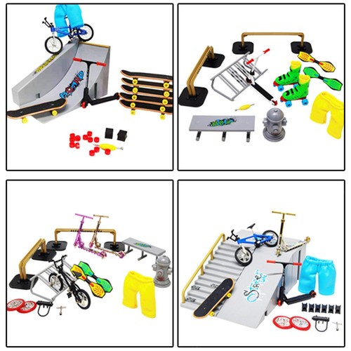 Finger skateboard kit ramp - kit, set