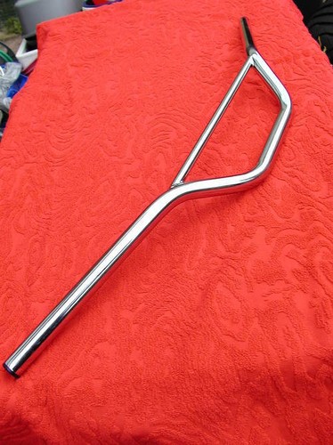 Chrome braced handlebars - chrome, 7/8"