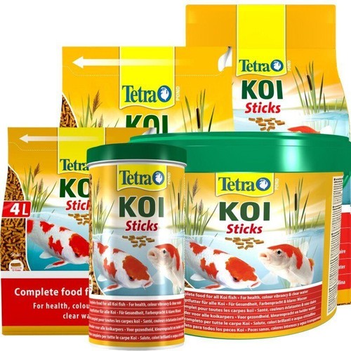 Tetra pond koi sticks floating - koi,