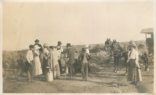 Postcard 1910 pioneer life - c-1910,