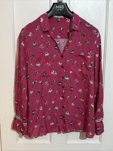Gerry weber pink floral blouse - pink,