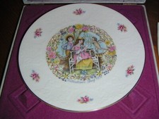 Valentine Plate Royal Doulton dated 1978