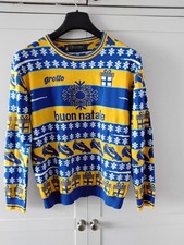PARMA CRESPO XMAS JUMPER - CLASSIC FOOTBALL SHIRTS - L - ITALY