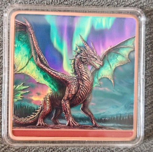999 fine copper dragon - oz,