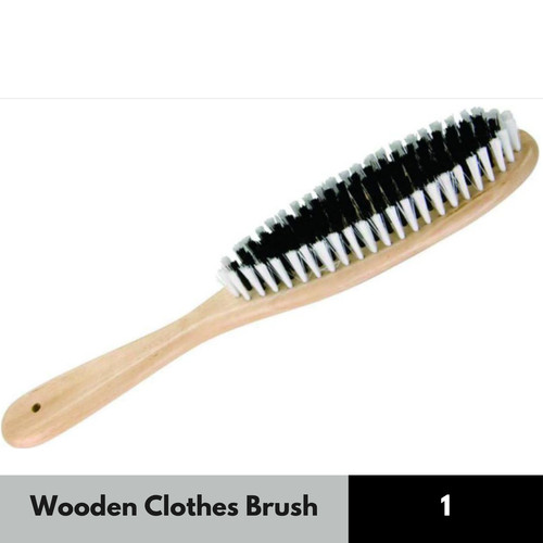 Elliott wooden clothes brush - clothes,