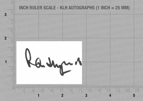 Ray illingworth hand signed - illingworth,