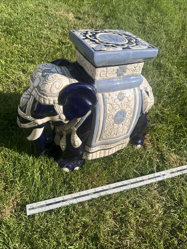 Ceramic elephant plant - ceramic,