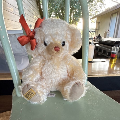 Merrythought beige plush bear - plush,