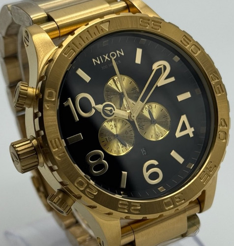 Nixon chrono all gold - chrono,