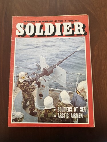 Soldier magazine april - magazine, 1983