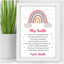 Teacher Rainbow Thank You Gift