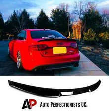 Audi A4 B8 Gloss Black Rear M4