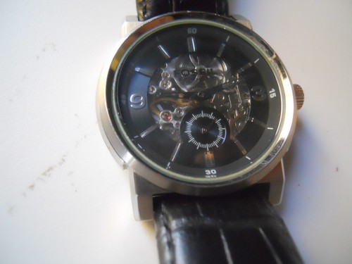 Fossil men automatic black - men's,