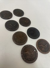 8 x George III 1797 Cartwheel