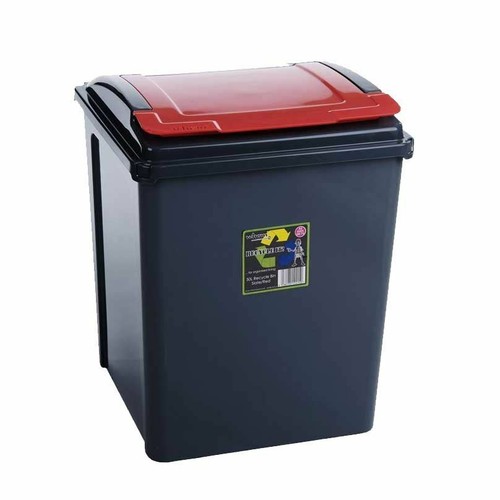 Ltr plastic recycle bin - plastic,
