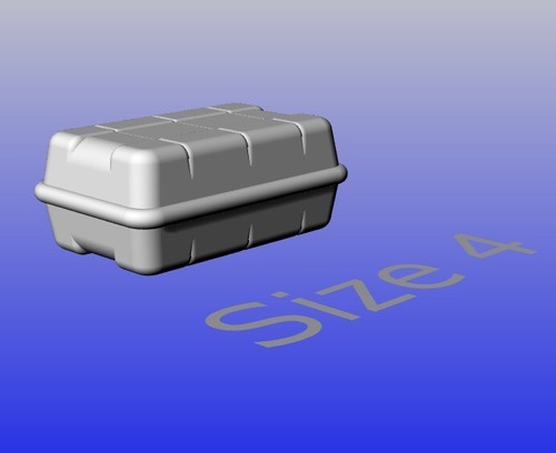 Model boat fitting liferaft - model,