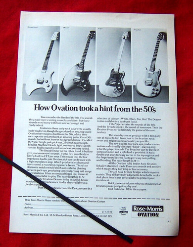 Ovation viper deacon - deacon, preacher