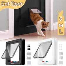 Pet door 4 way locking Small