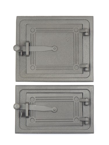 Cast iron fire door - cast, bread
