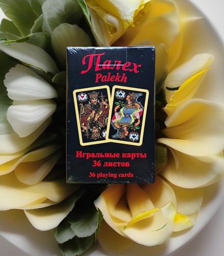Russian magical black palekh - russian,