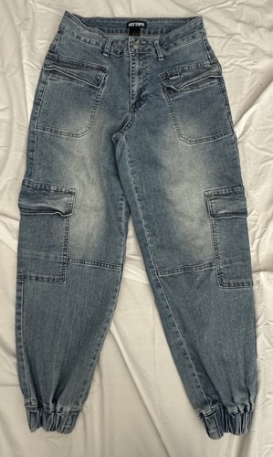 Hot topic indigo denim - denim, side