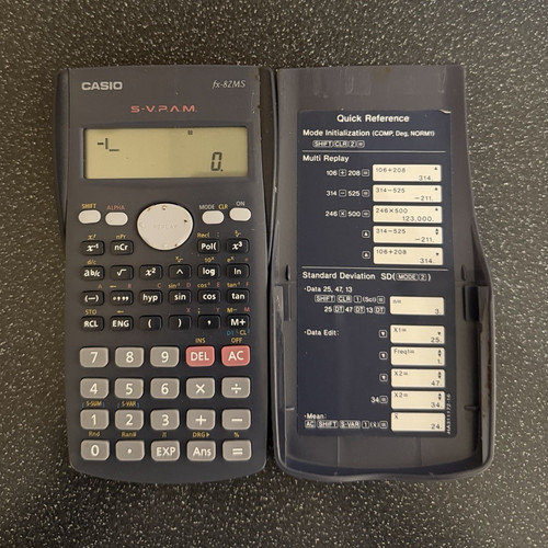 Casio 82ms p - casio, s-v.p.a.m