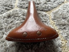 Selle Monte Rare Classic Brass Grappa Leather Touring Racing Bike Saddle SEAT