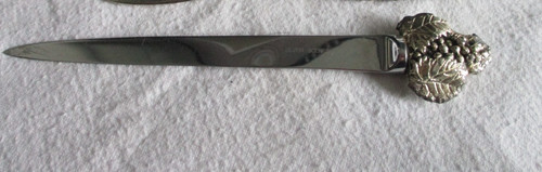 Silver scenes vine leaf - silver, &