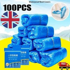 Waterproof Blue Shoe Covers