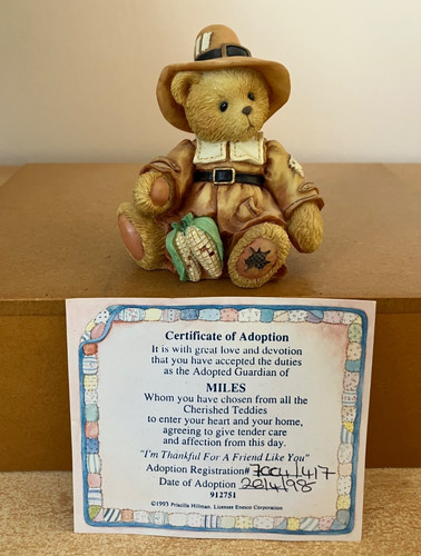 Cherished teddies miles 1993 - teddies,,
